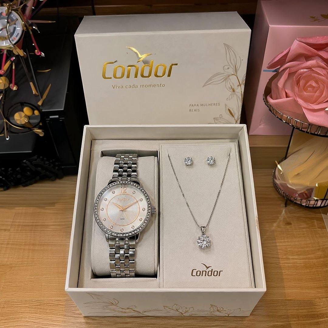 Kit Condor Feminino Co2036myc/k4k Prata