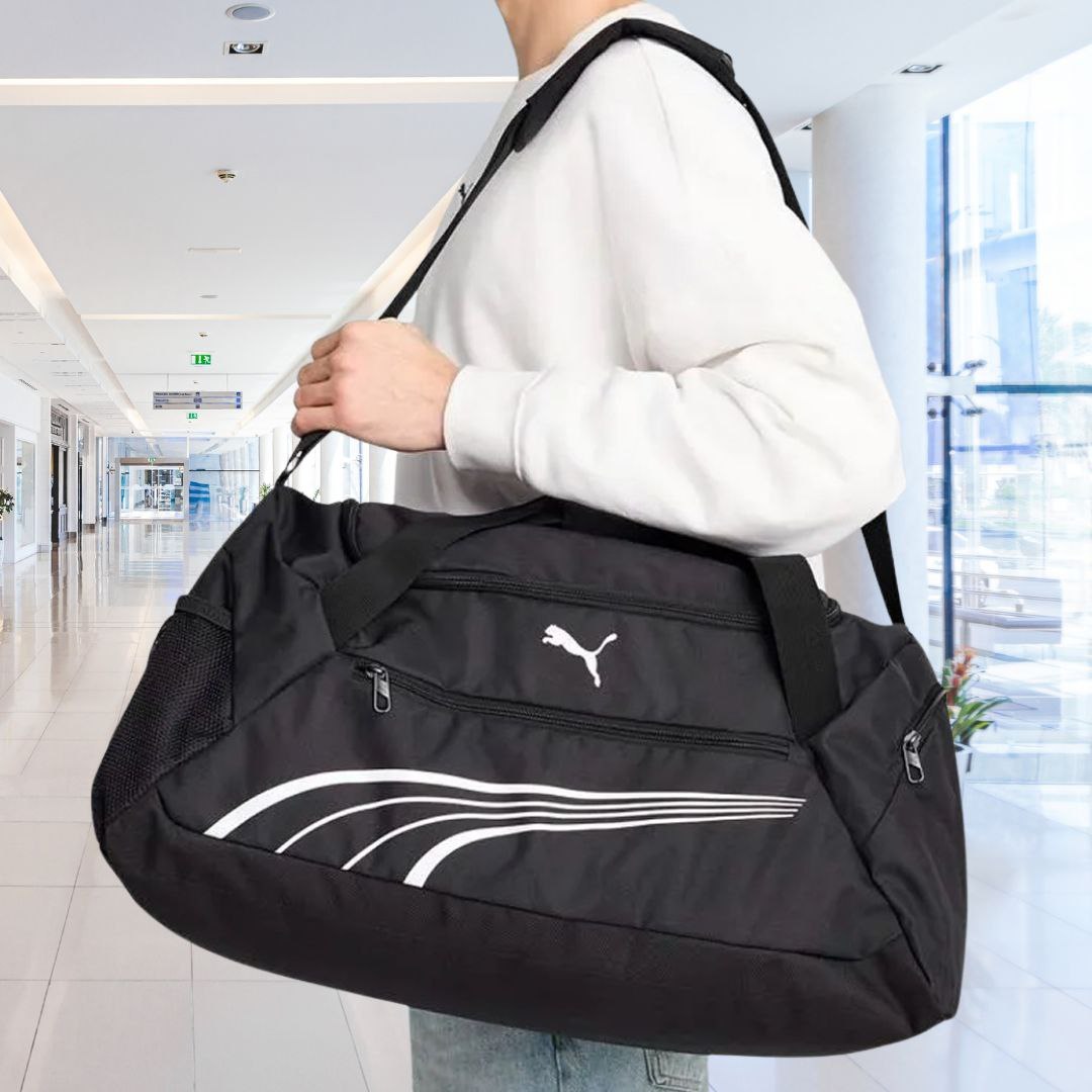 Bolsa Puma Fundamental Medium Sports Capacidade 49L - Preto