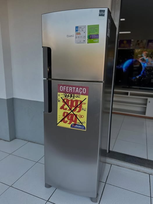 🤓Geladeira Consul CRM44MK Duplex 377 Litros Tecnologia Inverter Frost Free