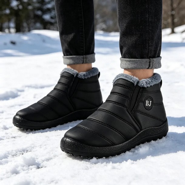 Bota Inverno Unissex Forrada Impermeável Bj Preto 36