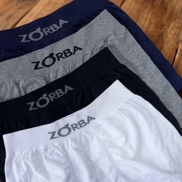 Kit 10 Cueca Boxer Zorba 781 Original Em Algodão Sem Costura