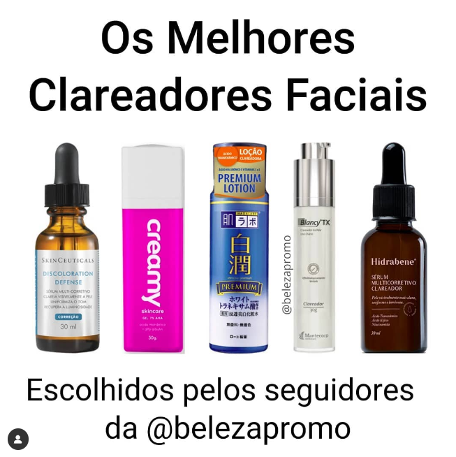 OS MELHORES CLAREADORES FACIAIS 🏆