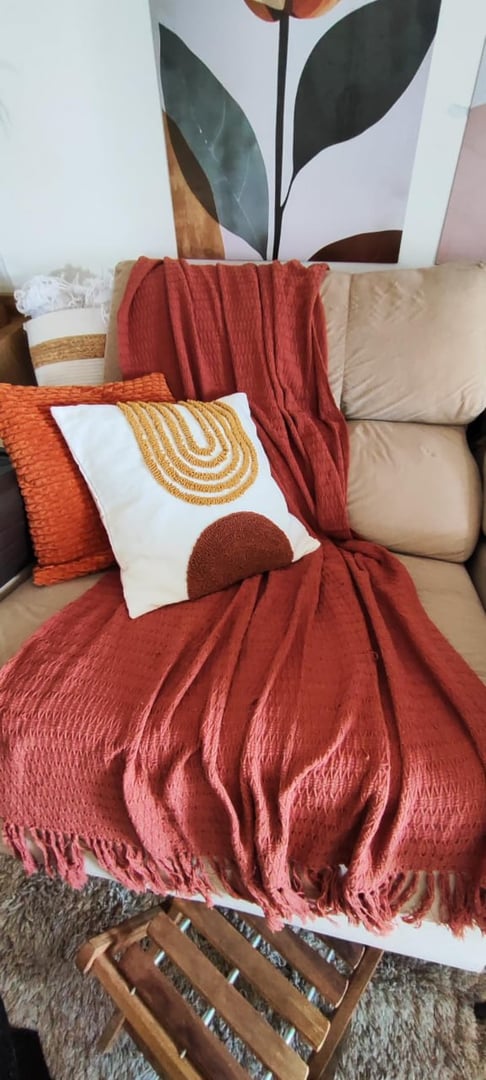 Xale Favo de Mel Para Cama Sofá Poltrona 2,0x1,2cm (Verde Musgo)