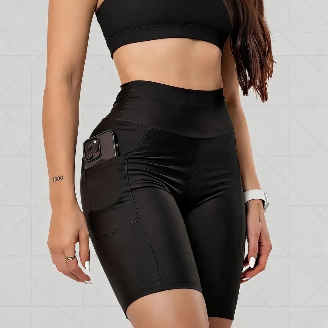Short C/ Bolso Para Corrida Suplex