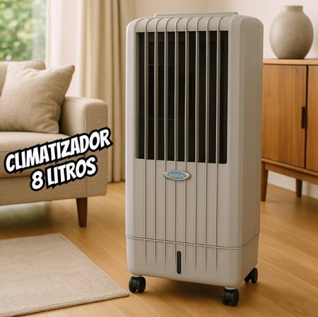 SYMPHONY Climatizador Diet 8i com Controle Remoto 8 Litros 95w 220v Branco