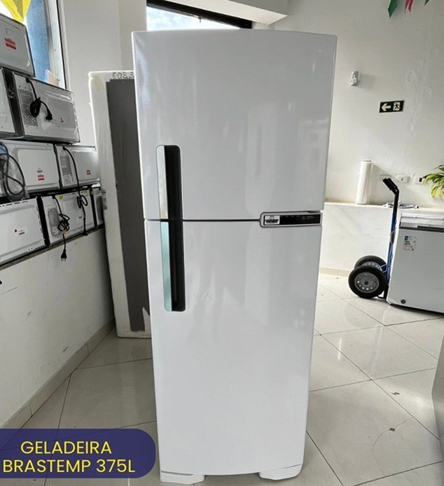 Geladeira Brastemp Frost Free Duplex 375L c/ Compartimento Extrafrio Fresh Zone Branco - 1...