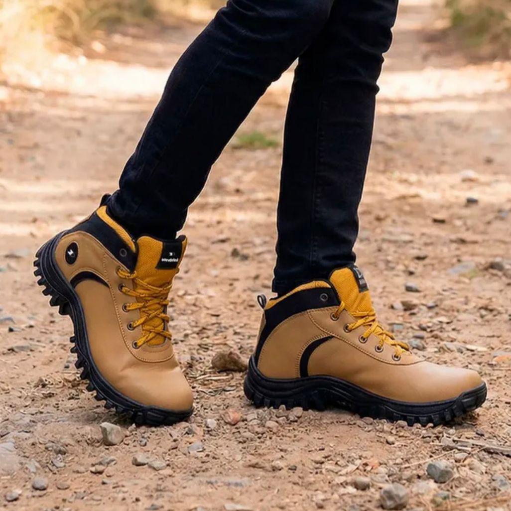 Bota Coturno Sandrini Trailedge Trilha Couro (2 cores)