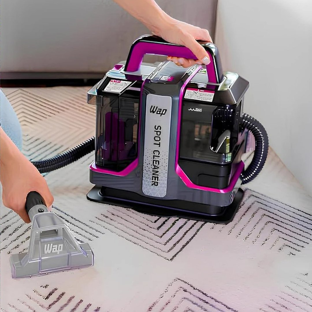 WAP Extratora Portátil Spot Cleaner W3, 3 em 1, Borrifa, Esfrega e Extrai, com Sistema de Autolimpeza, 1450W 127V