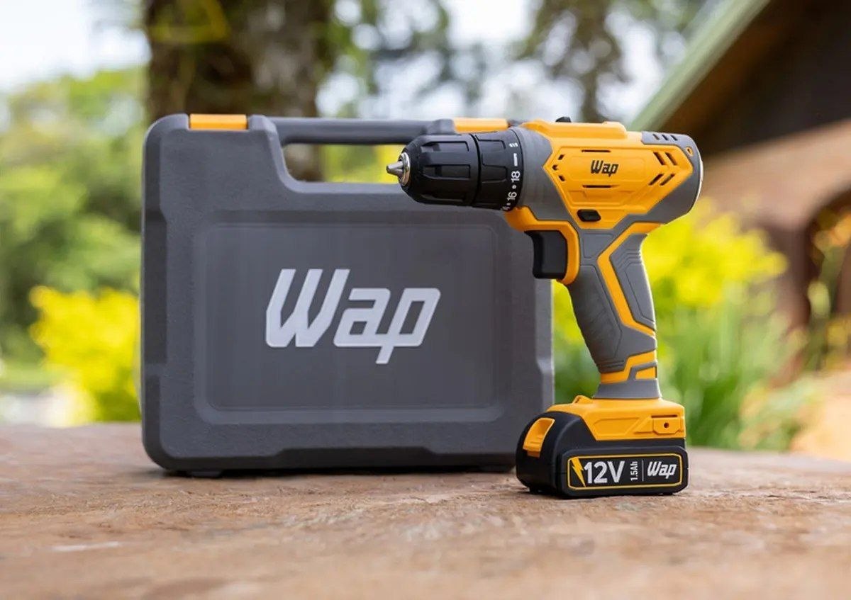 Parafusadeira e Furadeira WF12K3.2 Bateria 12V WAP