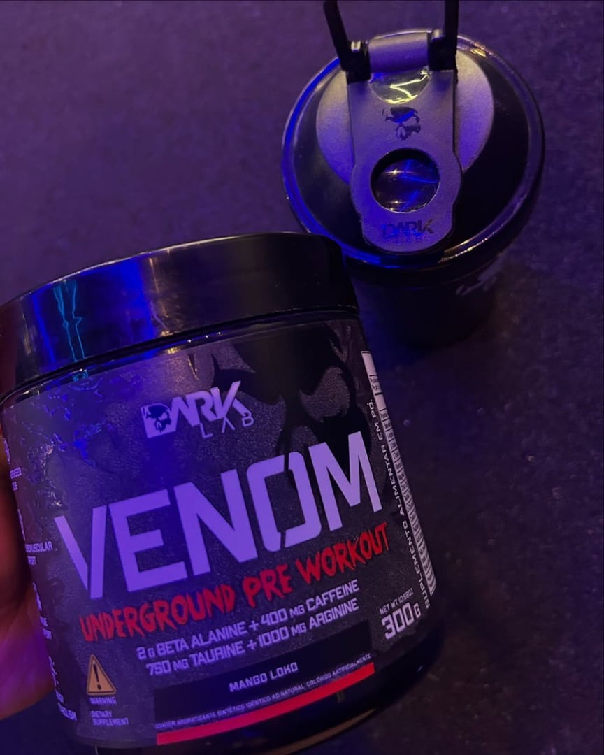 Pré Treino Venom Underground 300g Dark Lab