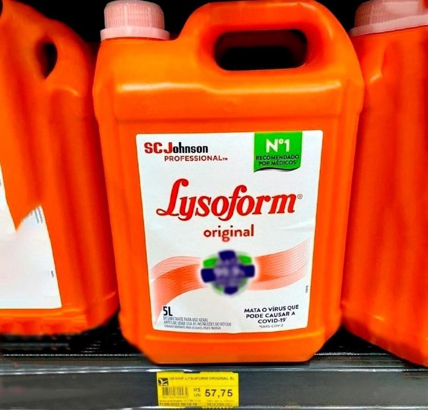 Desinfetante Líquido Lysoform Original 5L