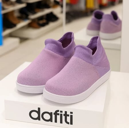 Tênis Slip On Infantil Molekinha Texturizado Lilás