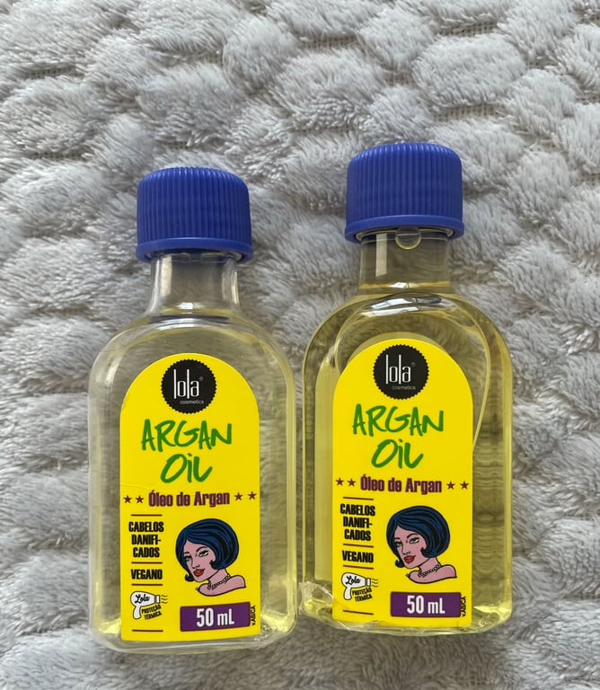 Óleo capilar perfeito para umectação -  óleo de Argan Lola 