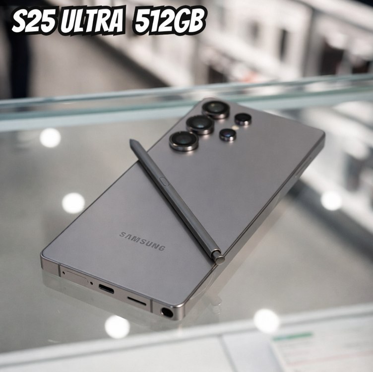 Celular Samsung Galaxy S25 Ultra 5G, 512GB, 12GB RAM, Câmera Quádrupla de 200+50+10+50, Te...