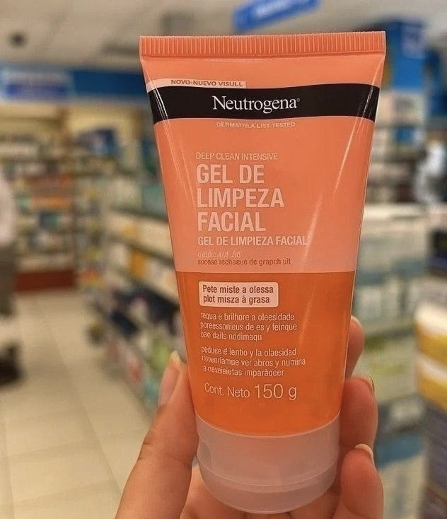 Gel de Limpeza Facial Neutrogena Deep Clean Intensive Grapefruit, 150g