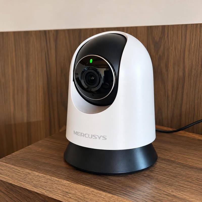 Mercusys MC210 Câmera Segurança Wifi 2K 3MP 360° por TP-Link