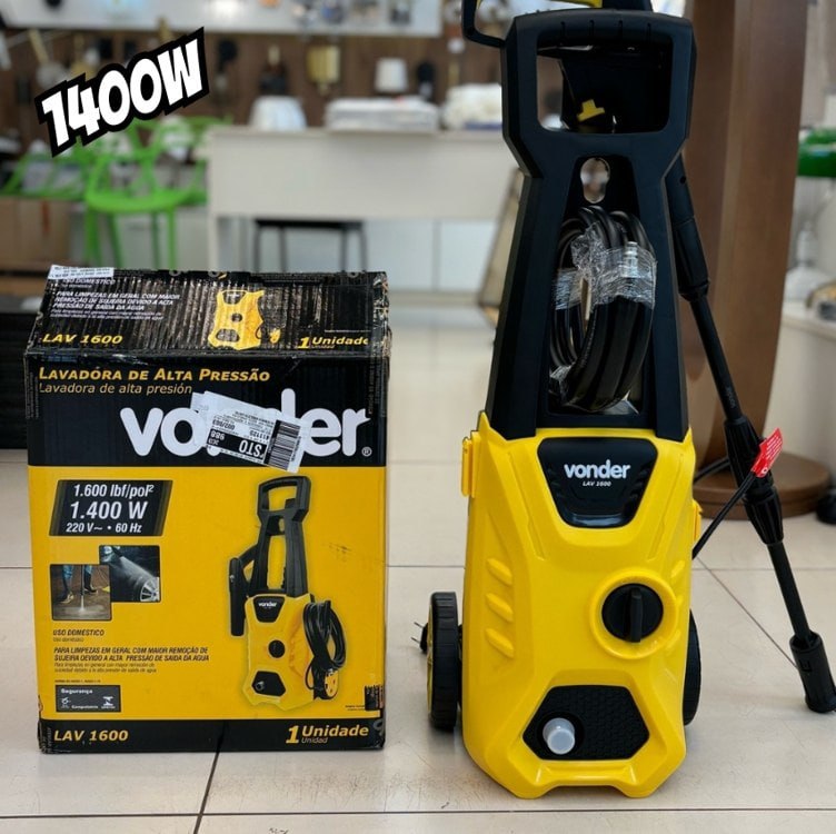 Lavadora Alta Pressão Lav1600 Vonder Amarelo 220v 60hz