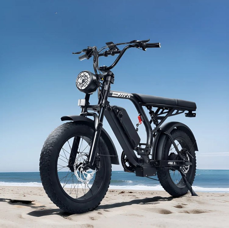 Bicicleta Elétrica Bike 1000w 80km Aro20 50km/h Cava Ae7