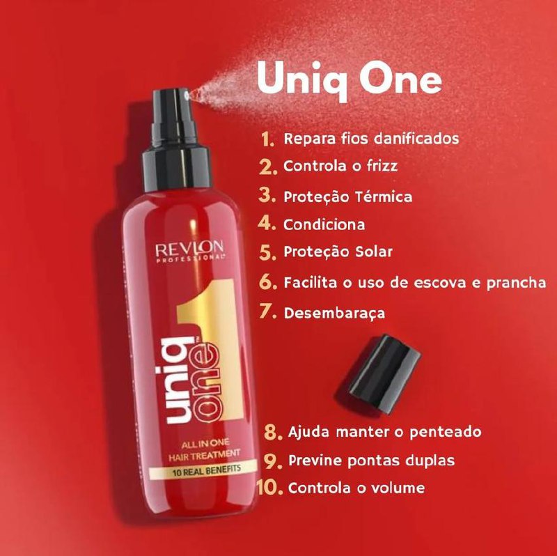 Revlon Uniq One Tratamento Capilar 10 Em 1 Leave In 150ml