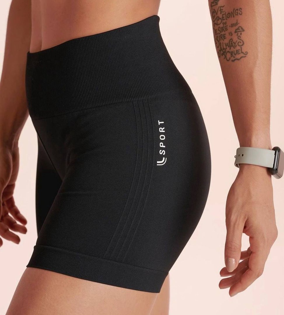 Shorts Legging Feminino Academia Sem Costura Original Lupo