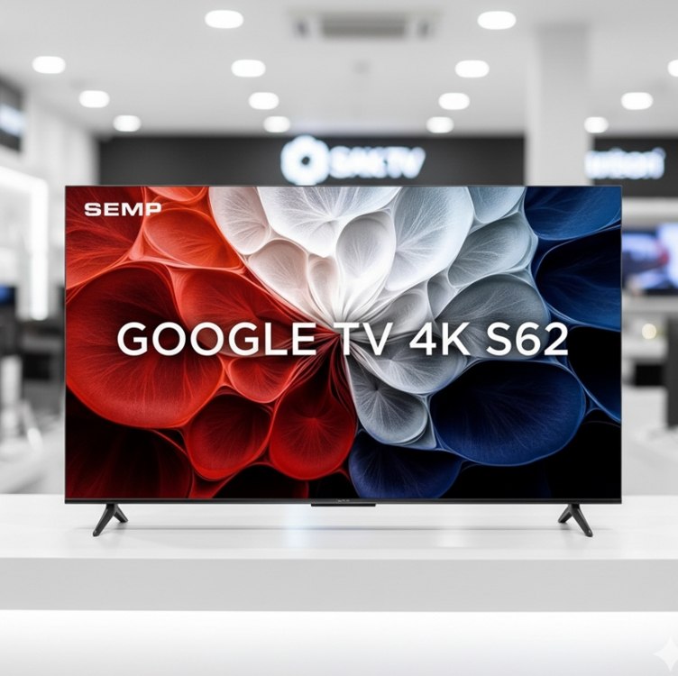 SEMP SMART TV 55” 55S62 4K UHD GOOGLE TV