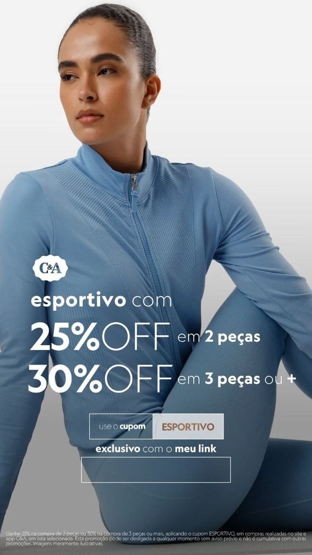 🚨🏋 DESCONTO PROGRESSIVO EM ESPORTIVO!