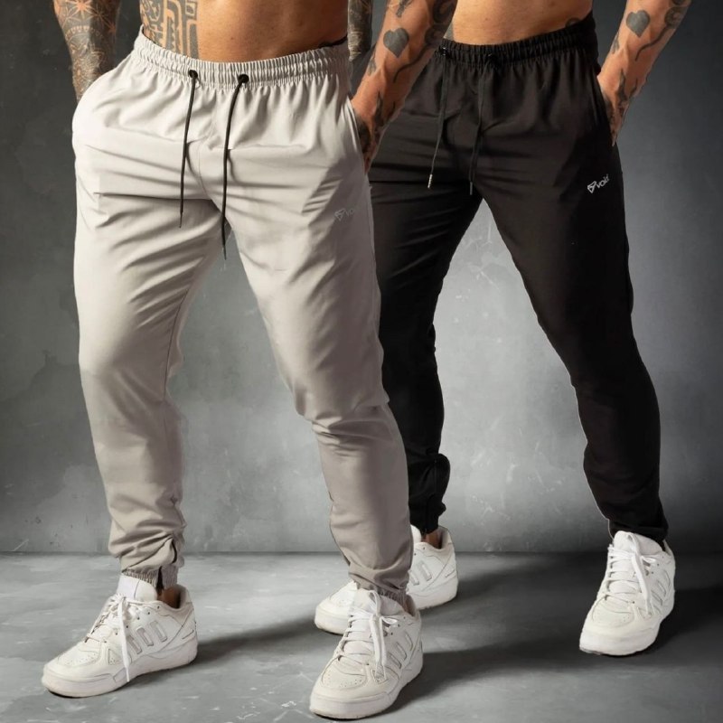 Kit 2 Calças Jogger Tactel Com Elastano Impulse