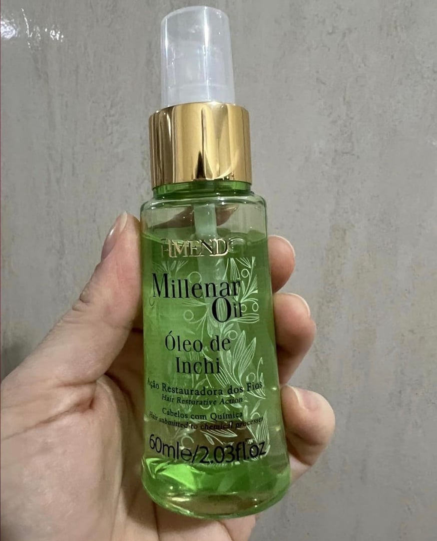 Óleo de Inchi Amend Millenar Oil Segredos do Mundo 60ml