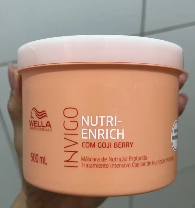 Máscara Wella Invigo Nutri Enrich Professionals - 500ml