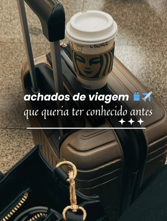 Top achados para viagem