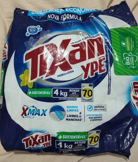Sabão em Pó Tixan Ypê Primavera - 4Kg