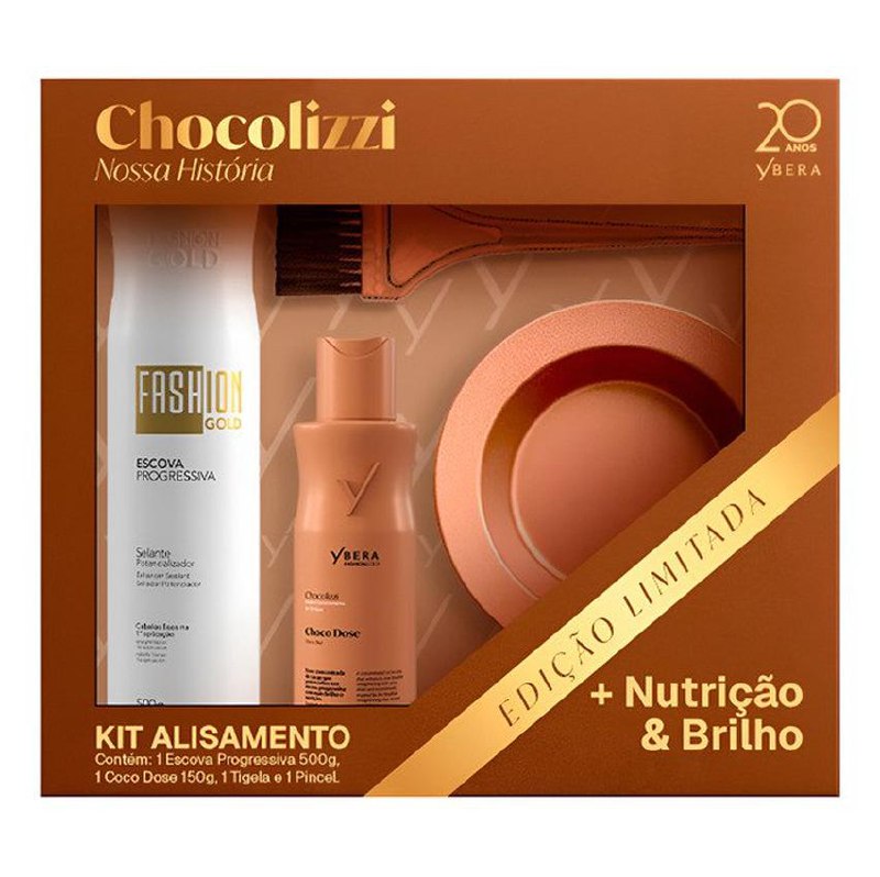Kit Chocolizzi Nossa História - Ybera 20 Anos