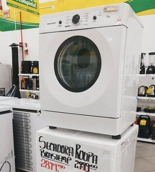 Secadora de Roupas de Piso 10kg Brastemp 9 Programas de Secagem - 110v/220v