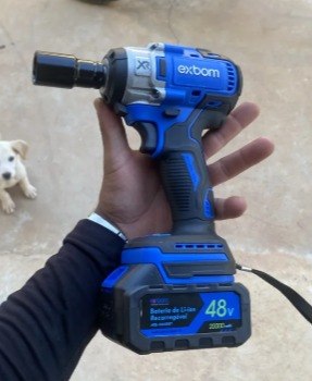 Chave De Impacto Parafusadeira Furadeira Recarregável 48v Azul Several Importados 2000mah