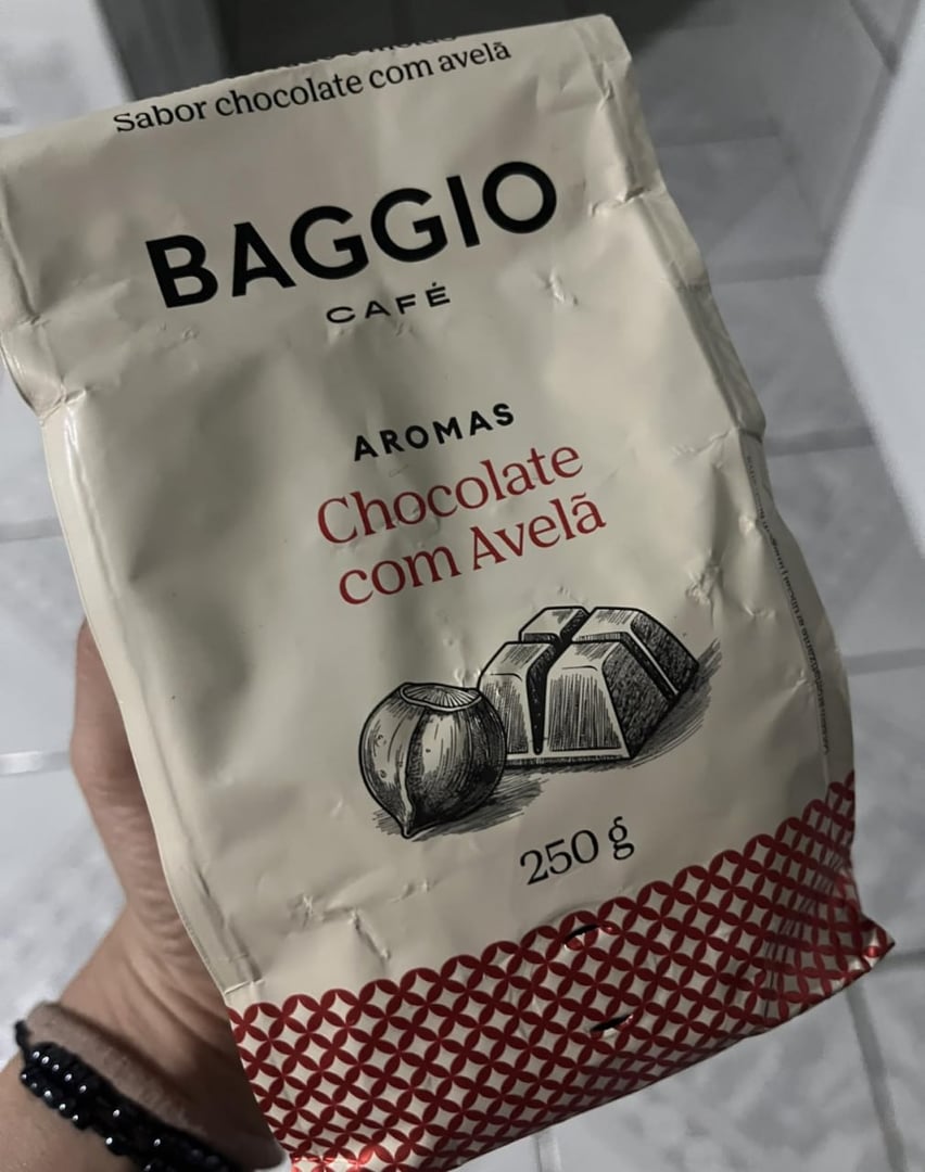 Baggio Café Café Torrado e Moído Aroma de Chocolate com Avelã 250g