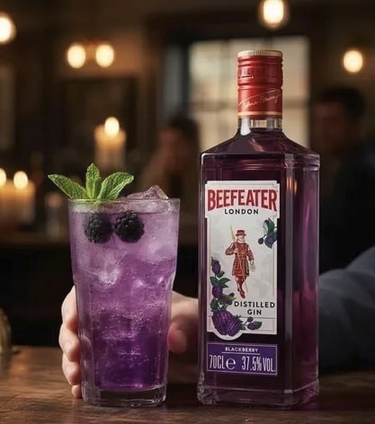 Gin Inglês Beefeater Blackberry Garrafa 700ml
