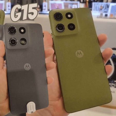 Smartphone Motorola Moto G15 256GB Grafite 4G 4GB RAM 6,7" Câm. Dupla Selfie 8MP