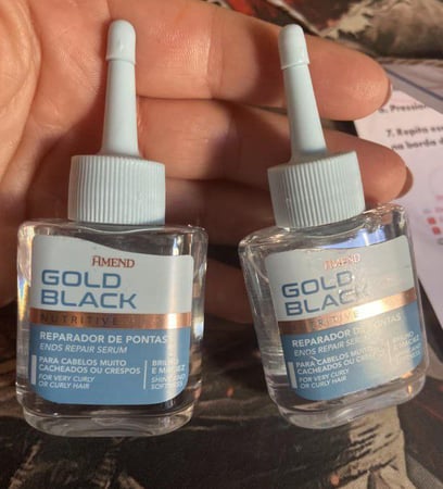Reparador Amend Gold Black Nutritivo 30ml