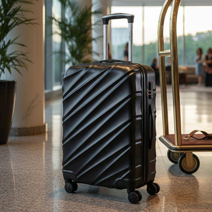 Mala Pequena De Bordo Havana 4 Rodas Swiss Move Cor Preto