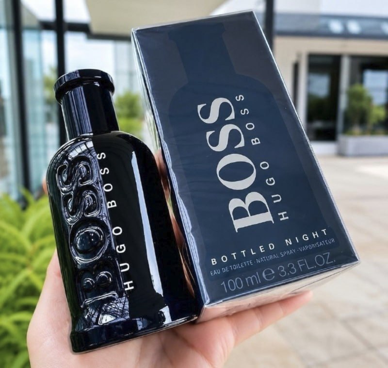 Perfume Hugo Boss Bottled Night Masculino Eau De Toilette 100Ml
