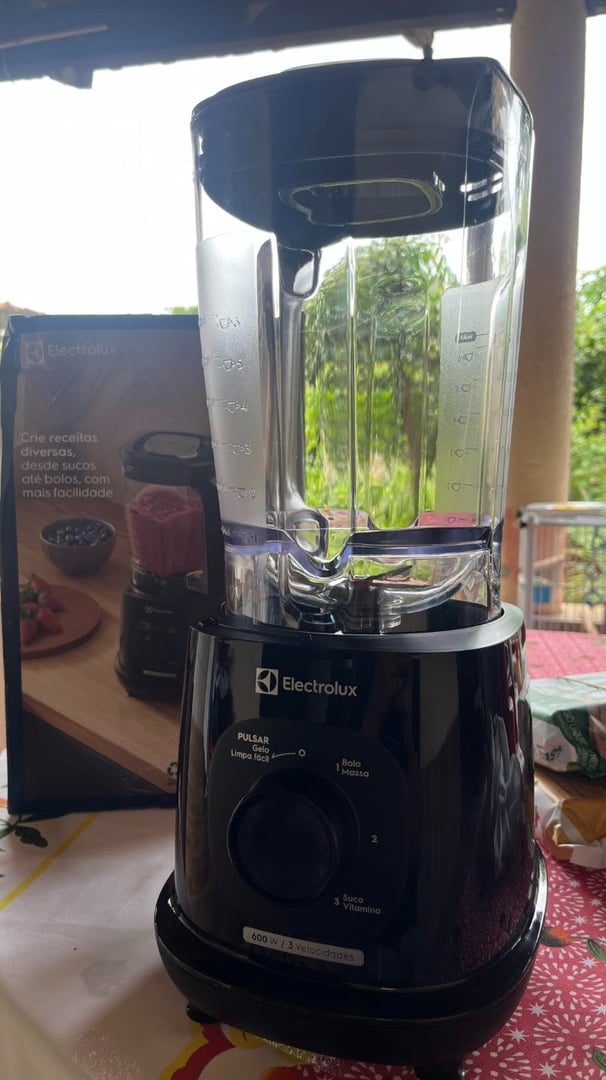 🤓Electrolux Liquidificador 1000W 2,7L com TriForce, 5 Velocidades, Lâminas TruFlow, Funçã...