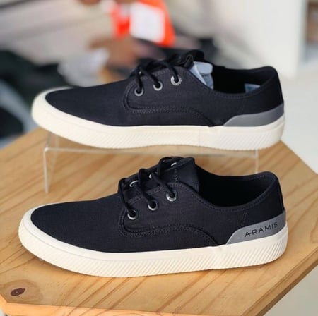 Tênis Aramis Daily Dock Canvas Preto