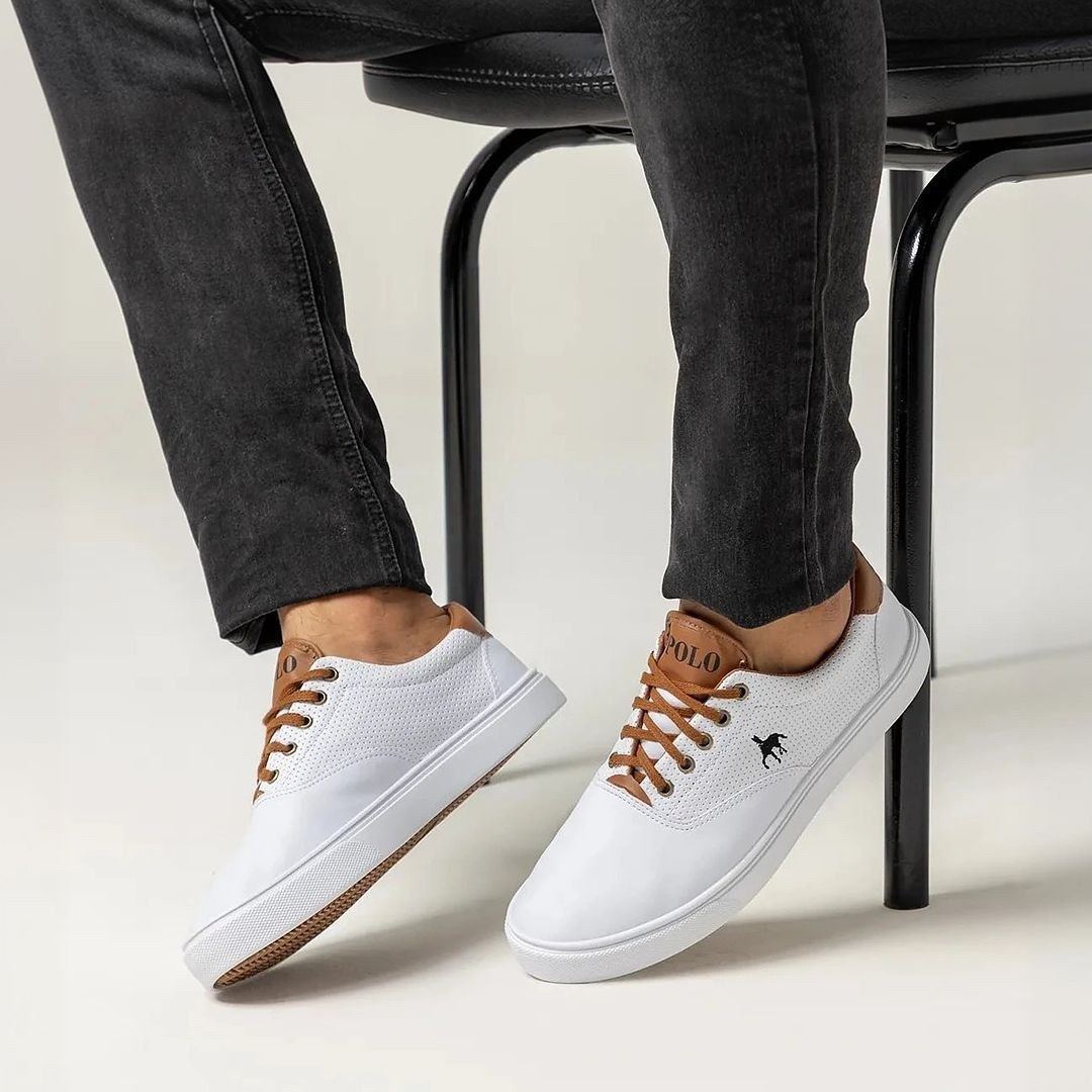 Tenis Masculino Sapatenis Polo Feet Sapato Casual Promoção