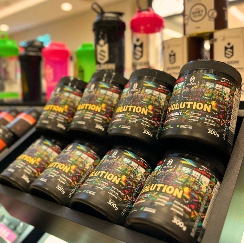 Pré-Treino Evolution Workout 300g Termogênico Soldiers Nutrition