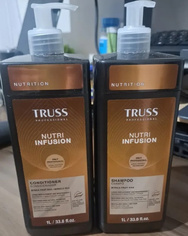 Kit Truss Nutri Infusion Shampoo 1L e Condicionador 1L