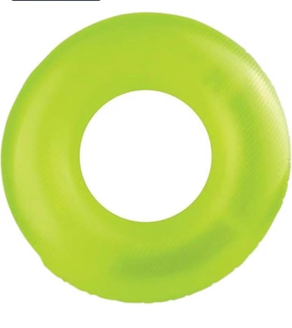 Boia Neon Inflável Colorida para Piscina 90cm
