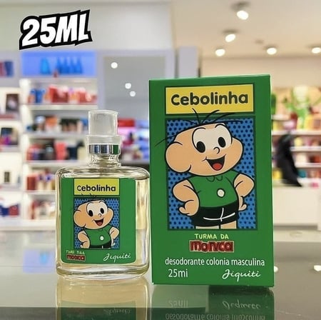 Cebolinha Jequiti Perfume Deo Colônia 25ml - Turma Da Mônica Desodorante