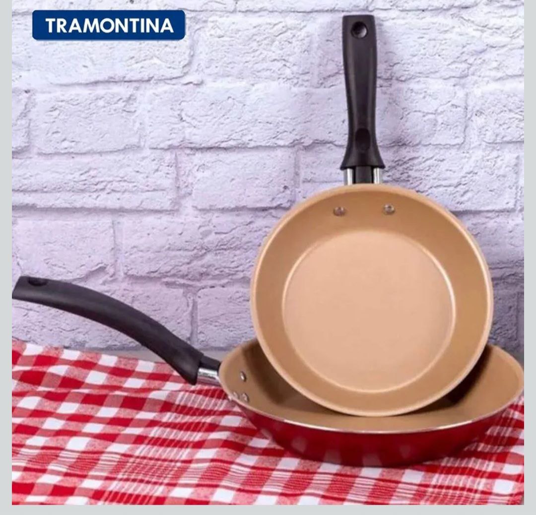 Jogo De Frigideiras 2 Peças Alumínio 20198760 Tramontina