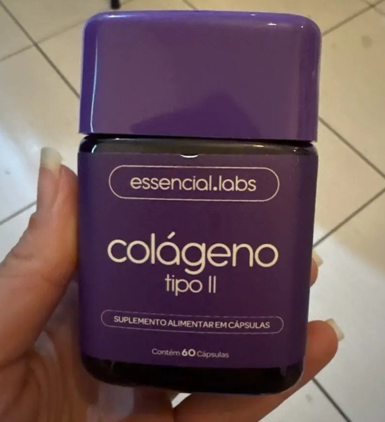 COLÁGENO TIPO 2 com 45mg Fórmula Exclusiva para a Articulação com Máxima Concentração e Biodisponibilidade - 60 Cápsulas