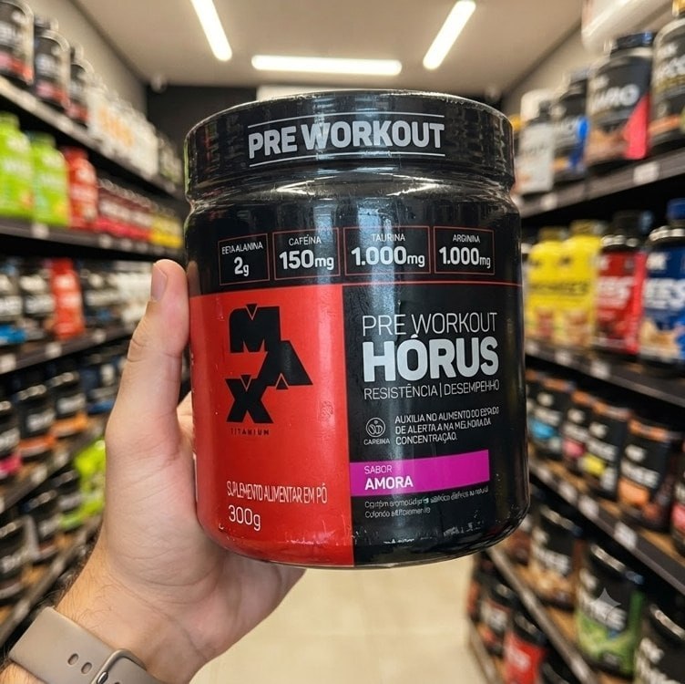 Max Titanium Horus (300G) - Frutas Vermelhas -